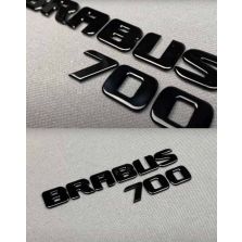 Black Brabus 700 rear metal badge for Mercedes-Benz G Class