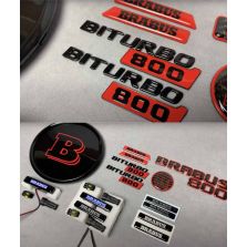 Brabus G800 LED Badge full set for Mercedes Benz G Class