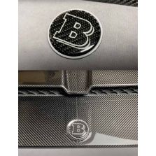 Brabus Badge on hood cover for Mercedes G-Wagon