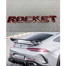 Carbon fiber Brabus 800 tail badge on Mercedes Benz GLE Class