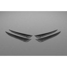 Ferrari 458 Speciale/Aperta - Capristo Carbon Fibre Front Bumper Fins