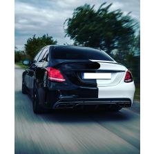 CD Carbon Diffusor kompatibel mit Mercedes C63 AMG W205