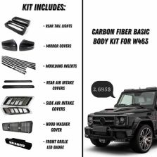 Carbon Fiber Basic Body Kit for Mercedes-Benz G-Class W463