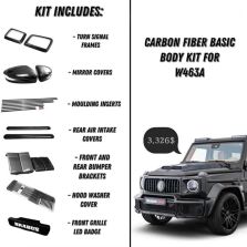 Carbon Fiber Basic Body Kit for Mercedes-Benz G-Class W463A