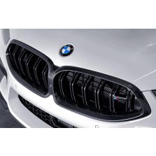 BMW F91 / F92 / F93 M8 - Carbon Fiber Dual Slat Front Grille