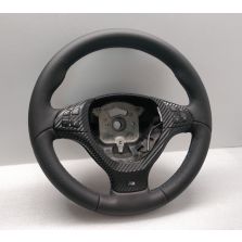 BMW X5 E70 X6 E71 M-SPORT STEERING WHEEL 2007+ 3062675 NEW LEATHER +CARBON