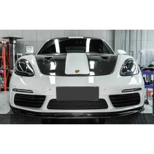 Carbon Fiber BKSS Style Front Lip for Porsche 718 Cayman/Boxster (2016-2023)