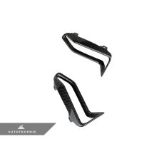 AutoTecknic Dry Carbon Front Bumper Grille Trim Set - G20 M340i M-Sport
