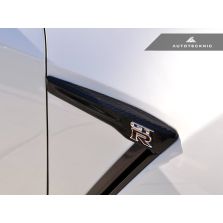 AutoTecknic Dry Carbon Fender Trims - Nissan R35 GT-R 2015-Up
