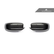 AutoTecknic Replacement Dry Carbon Mirror Covers - Dodge Charger 2011-2019