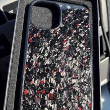 CD Rot Forged Carbon Handyhülle iPhone