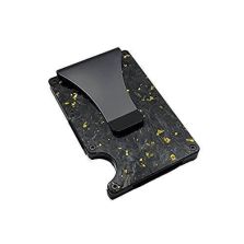 CD Gelb Forged Carbon Kartenhalter