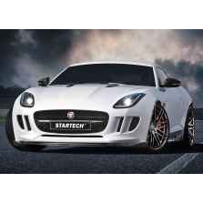 Jaguar F-Type 2013+ - STARTECH Carbon Fiber Front Skirt Attachment