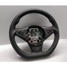 BMW E60 E61 E63 E64 M-SPORT STEERING WHEEL FLAT M5 M6 2005-2009 FACELIFT CARBON