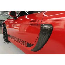 Carbon Fiber GT4 Style Side Air Vents for Porsche 981 Cayman/Boxster (2012-2016)