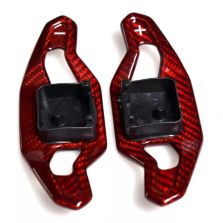 Audi Urus Style Red Carbon Fiber Paddle Shifters