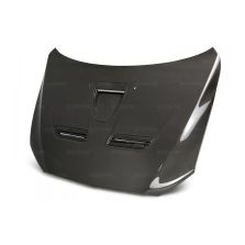 Seibon Carbon Fiber Hood OEM Style Gloss for Evo X (HD0809MITEVOX-OE)