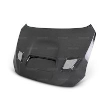 Seibon Carbon Fiber Hood CS Style Gloss for 2015-2020 WRX/STi (HD15SBIMP-CS)