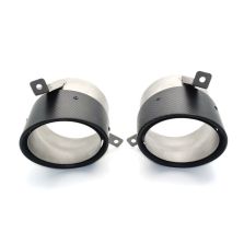 CD Carbon Auspuffblenden kompatibel mit Audi R8 42 Facelift