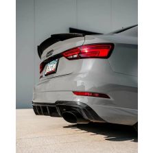 Audi RS3 Carbon Fiber Fin Diffuser