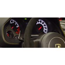 Lamborghini Gallardo - Carbon Fibre Instrument Gauge Bezel Set