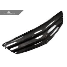 AutoTecknic Replacement Carbon Fiber Front Grille - Mercedes Benz W204 C-Class Sedan (2008-2013)