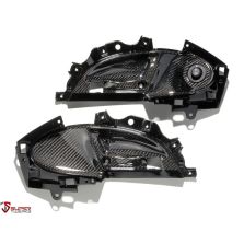 Maserati Quattroporte - Carbon Fibre Front Door Pull Cover (left and right)