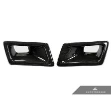 AutoTecknic Carbon Fiber Dual Air Ducts - Nissan 350Z 07-09 (VQ35HR)