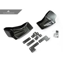 AutoTecknic Dry Carbon Fiber Brake Cooling Duct - Nissan R35 GT-R