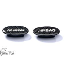Porsche Carrera 996 (97-05) - Carbon Fibre Door Airbag Emblems (left and right)