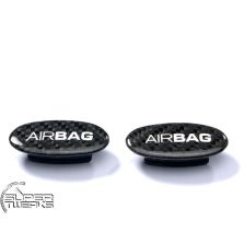 Porsche Carrera GT (980) (04-07) - Carbon Fibre Door Airbag Emblems (left and right)