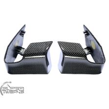 Porsche Carrera 997 (GEN1/2) - Carbon Fibre Door Panel Parts (left and right) [behind door handles and beside door pocket lids]