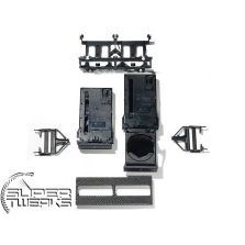 Porsche Carrera 996 (97-05) - Carbon Fibre Complete Cupholder Assembly (including cover/frame)