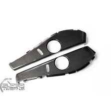 Porsche Carrera 997 (GEN1/2) - Carbon Fibre Cover/Plate Behind Seat Adjusting Switches (left and right) [2 switches version]