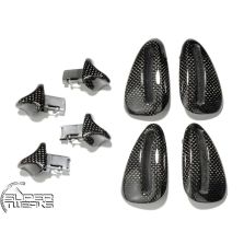 Porsche Carrera 997 (GEN1/2) - Carbon Fibre Seat Release Handles (set of 4)
