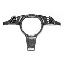 Porsche Carrera 991 - Carbon Fibre Sport Steering Wheel Cover/Surround (incl. Tiptronic switches) [Multifunction]