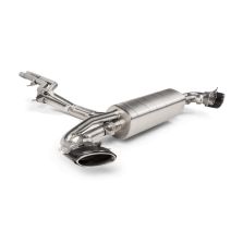 Akrapovic Slip-On Titanium Exhaust for 2020+ Audi RSQ8 (AKR-S-AU/TI/20H)