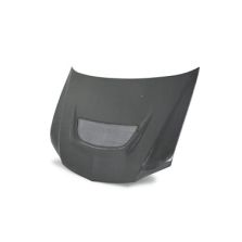 Seibon Carbon Fiber Hood (OEM Style / Silver String Gloss) for Evo 7/8/9 *Discontinued*