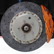 ST Carbon-Ceramic Brake Discs (set) Front for Nissan GTR R35 (excl. Spec V) 2008-2010