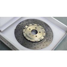 ST Carbon-Ceramic Brake Discs (set) Front for Porsche 981 Cayman GT4 (red calipers)