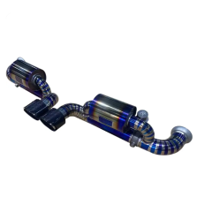 Porsche 911 GT3/GT3RS Titanium Valved Exhaust With Carbon Fiber Exhaust Tips