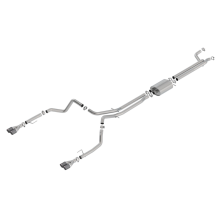 Borla 2019 Chevrolet Silverado 1500 6.2 w/ 147in WB 2.75in S-Type Catback Exhaust -Carbon Fiber Tips