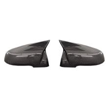 Rexpeed Carbon Fiber Mirror Cap Replacements Ox-Horn Style for 2020+ Supra GR
