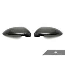 AutoTecknic Replacement Carbon Mirror Covers - Volkswagen Golf R/ Golf GTI MK7 Pre-Facelift