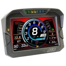 AEM CD-7 Logging GPS Enabled Race Dash Carbon Fiber Digital Display w/o VDM (CAN Input Only)