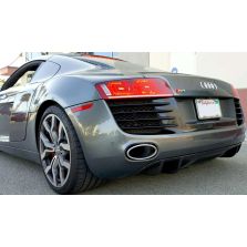Audi R8 Carbon Fiber V10 Style Face Lift Rear Diffuser