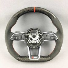 Audi TT RS/R8 2015 S-Line Steering Wheel – Carbon Alcantara