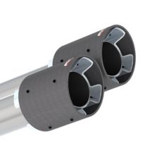 Borla 2018 Kia Stinger 2.0L/3.3L AT RWD/AWD 2.25in Carbon Fiber Tip Kit