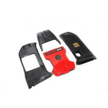 Brabus 800 Style Engine Carbon Cover Trim Badge for Mercedes-Benz G-Wagon W463A W464