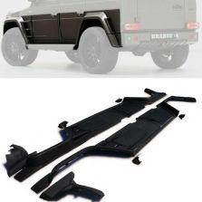 Brabus Widestar Body Exterior Set Carbon 23 pcs for Mercedes-Benz G-Wagon G-Class W463 G63 G55 G500